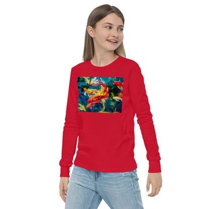 Premium Soft Long Sleeve - Koi Pond