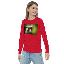 Load image into Gallery viewer, Premium Soft Long Sleeve - FRONT Only: Crazy Monkey
