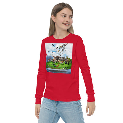 Premium Soft Long Sleeve - A bunch of Animals