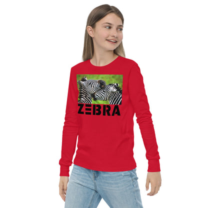 Premium Soft Long Sleeve - ZEBRA Best Friends