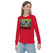 Load image into Gallery viewer, Premium Soft Long Sleeve - ZEBRA Best Friends
