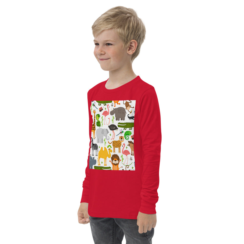 Premium Soft Long Sleeve - It's All Happening at the Zoo