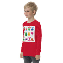 Load image into Gallery viewer, Premium Soft Long Sleeve - Funny Space Monsters
