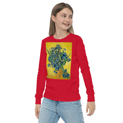 Premium Soft Long Sleeve - van Gogh: Irises in a Vase