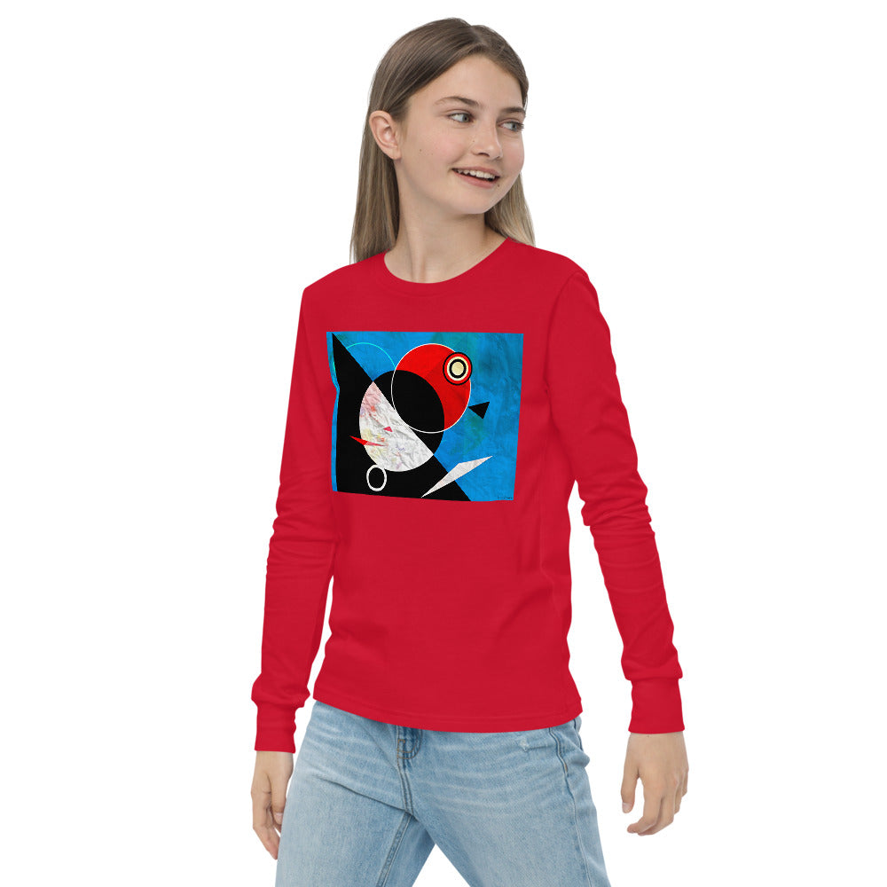 Premium Soft Long Sleeve - Abstract Orbits