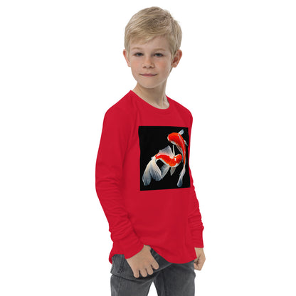 Premium Soft Long Sleeve - Two Koi