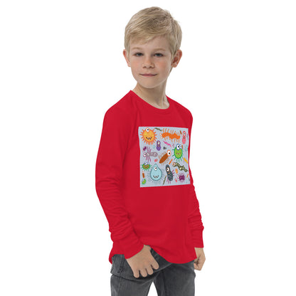 Premium Soft Long Sleeve - Space Bug Monsters