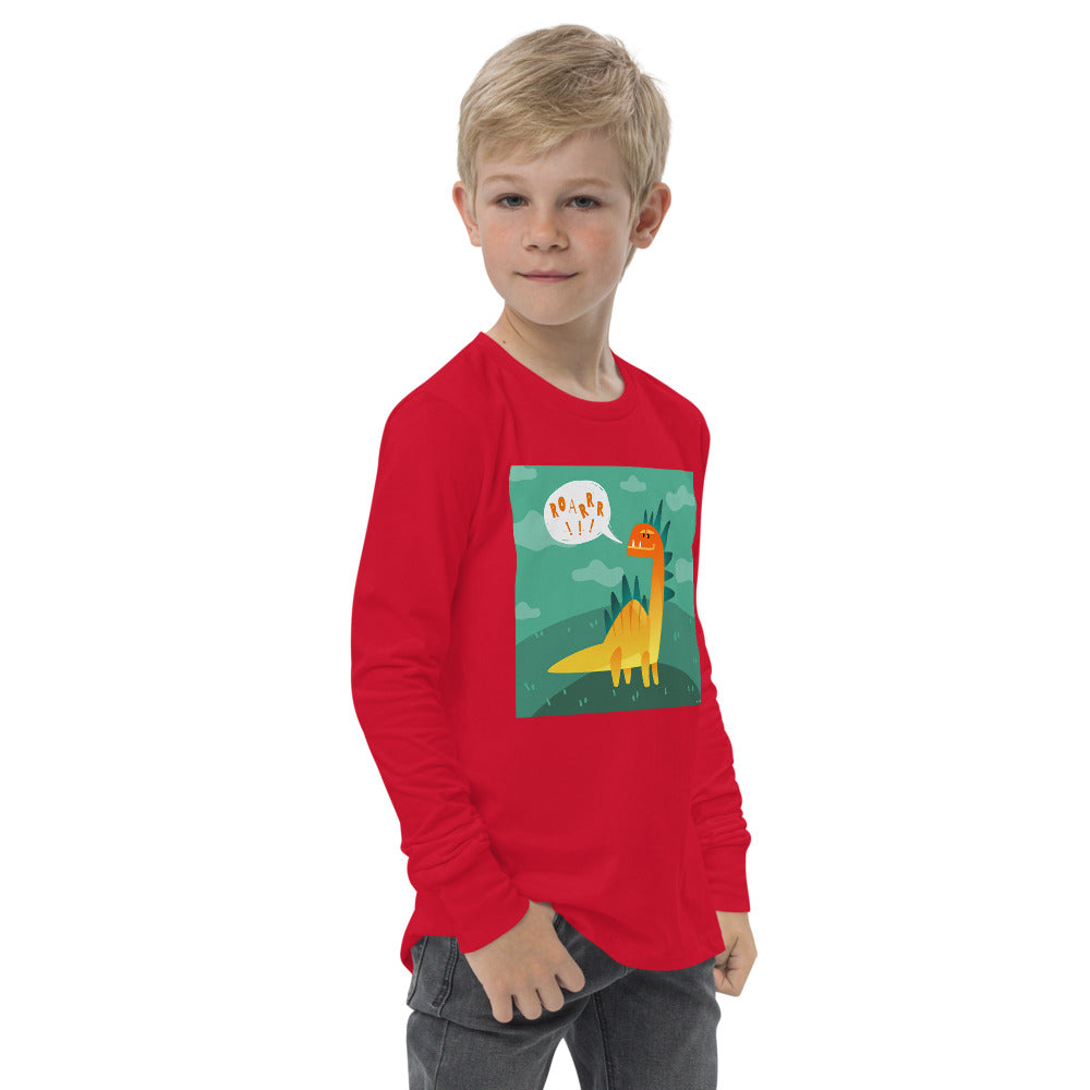 Premium Soft Long Sleeve - Dino Roar!