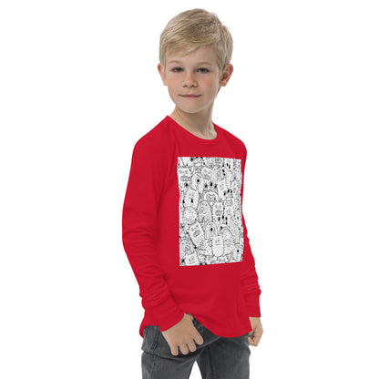 Premium Soft Long Sleeve - Funny Monsters
