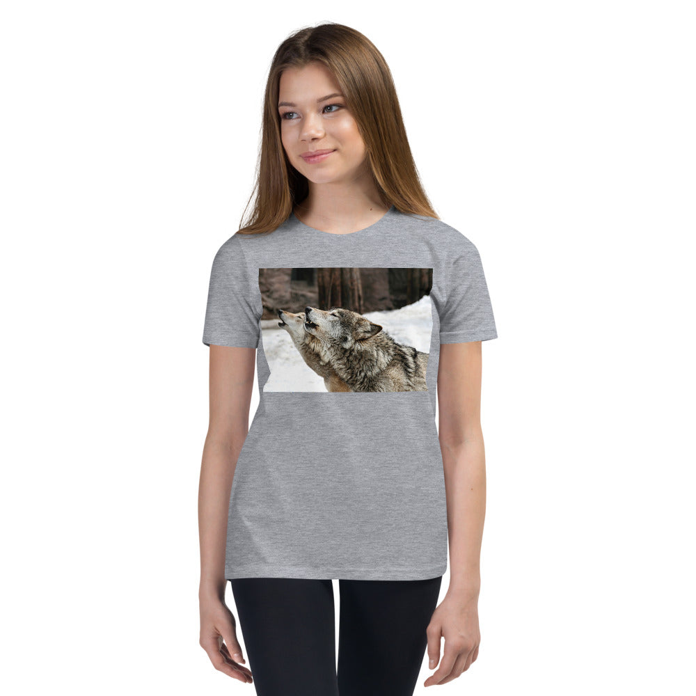 Premium Soft Crew Neck - Wolf Harmony