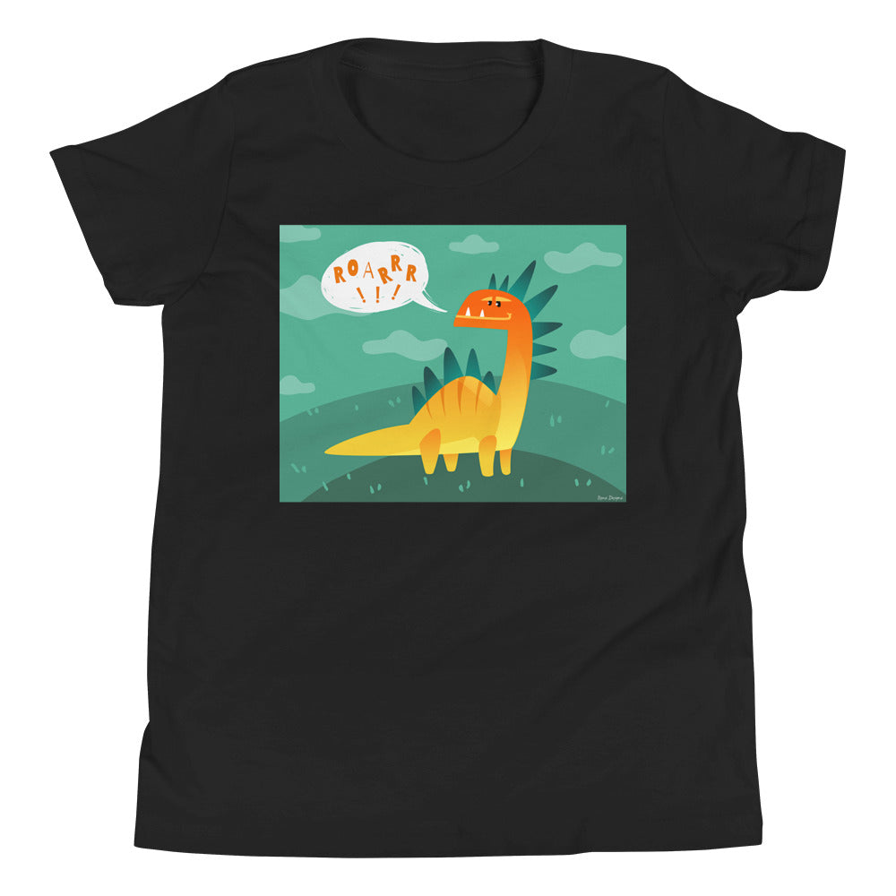 Premium Soft Crew Neck - Dino Roar! - Ronz-Design-Unique-Apparel