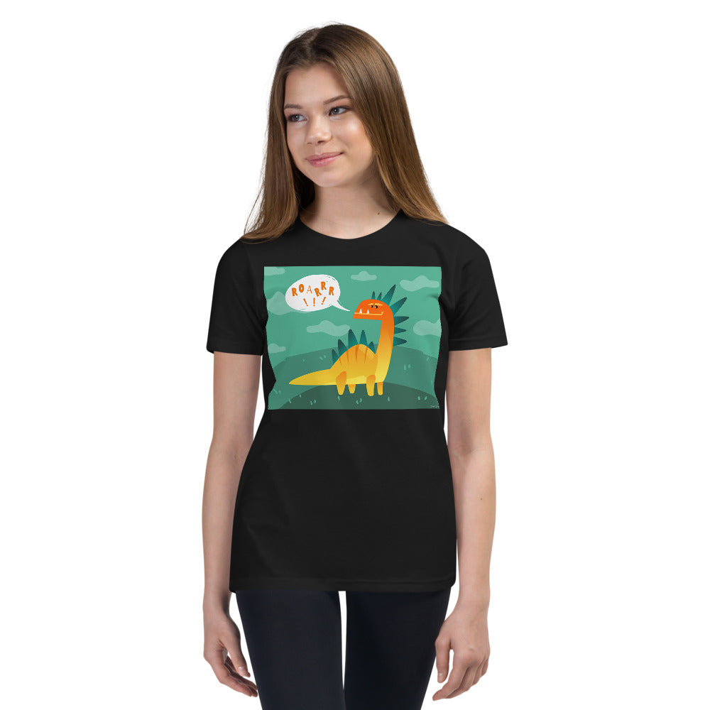 Premium Soft Crew Neck - Dino Roar! - Ronz-Design-Unique-Apparel