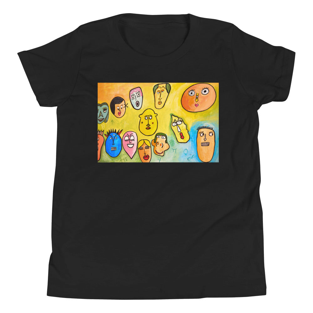 Premium Soft Crew Neck - Funny Faces - Ronz-Design-Unique-Apparel