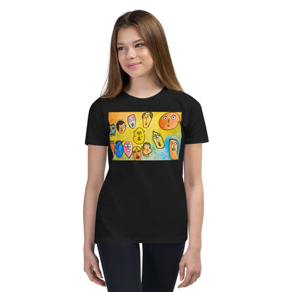 Premium Soft Crew Neck - Funny Faces - Ronz-Design-Unique-Apparel