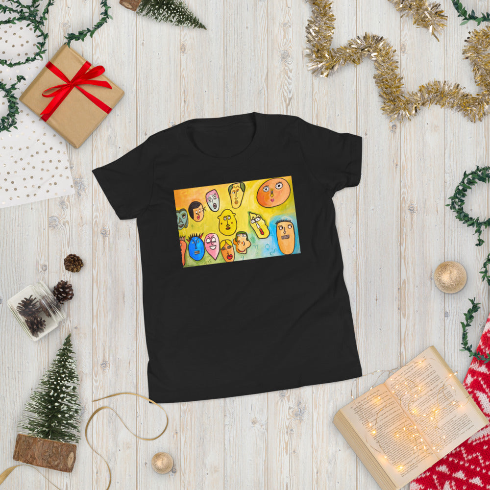 Premium Soft Crew Neck - Funny Faces - Ronz-Design-Unique-Apparel