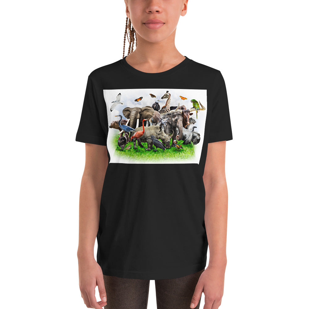 Premium Soft Crew Neck - Animal Montage - Ronz-Design-Unique-Apparel