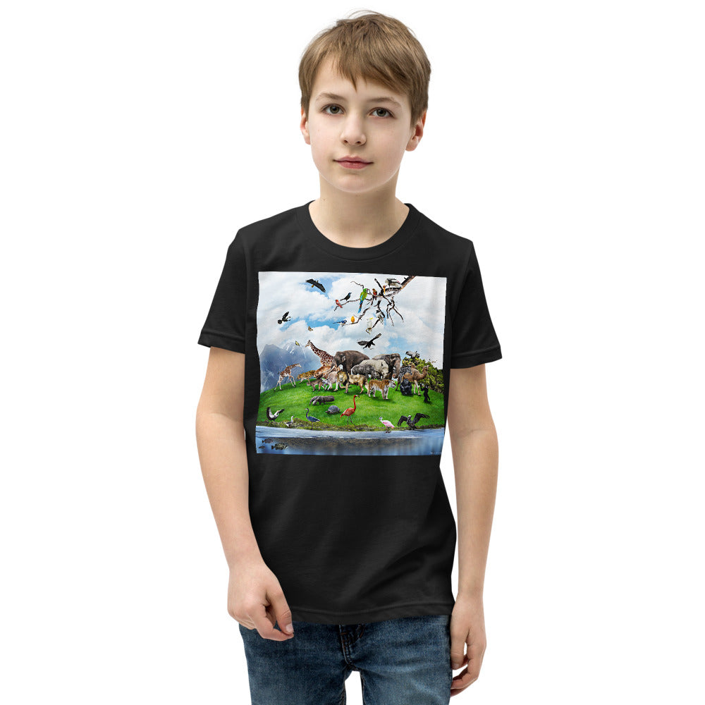 Premium Soft Crew Neck - Animal Montage #2 - Ronz-Design-Unique-Apparel