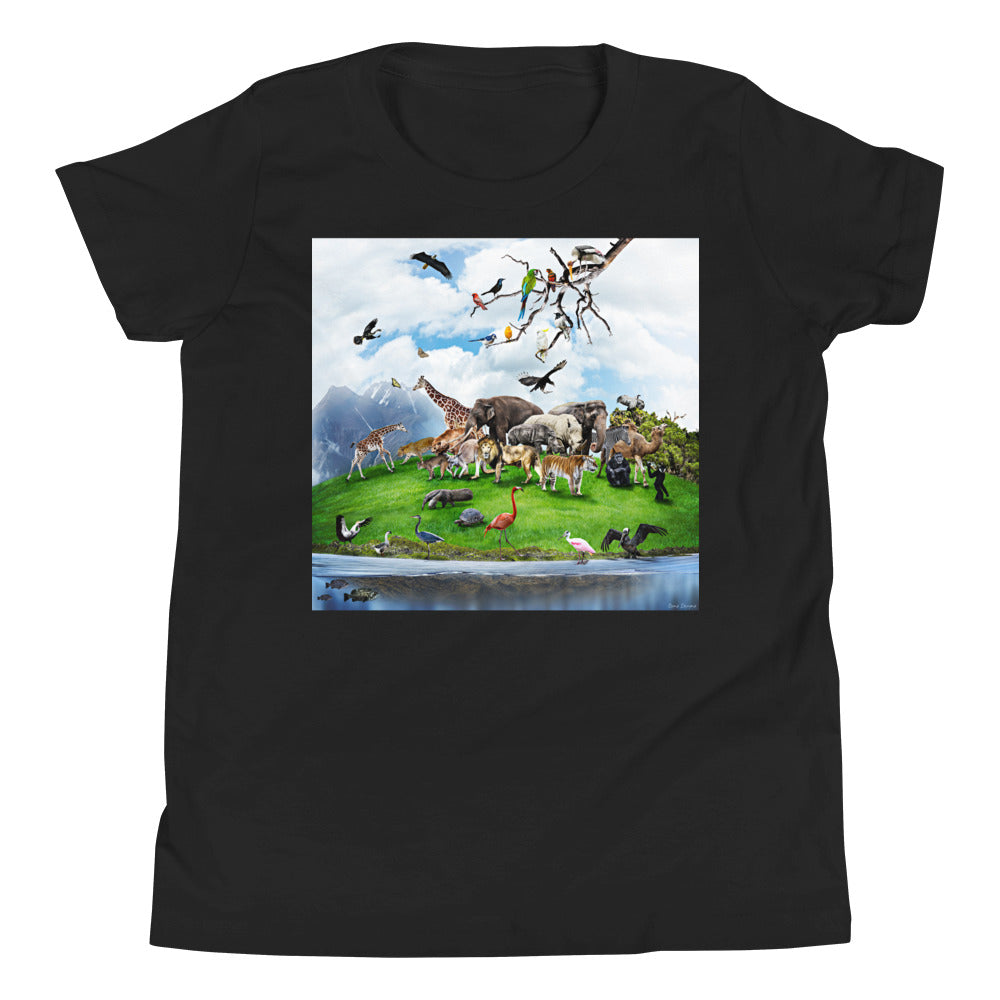 Premium Soft Crew Neck - Animal Montage #2 - Ronz-Design-Unique-Apparel