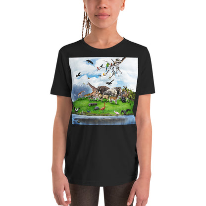 Premium Soft Crew Neck - Animal Montage #2 - Ronz-Design-Unique-Apparel