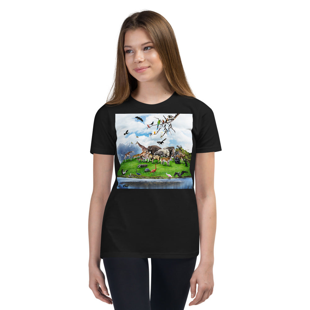 Premium Soft Crew Neck - Animal Montage #2 - Ronz-Design-Unique-Apparel