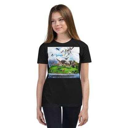 Premium Soft Crew Neck - Animal Montage #2 - Ronz-Design-Unique-Apparel