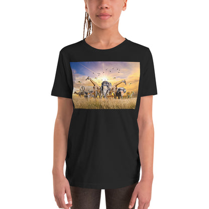 Premium Soft Crew Neck - Animal Montage #3 - Ronz-Design-Unique-Apparel