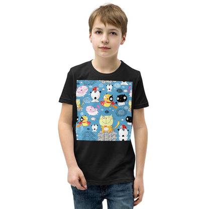 Premium Soft Crew Neck - Cats in the Clouds - Ronz-Design-Unique-Apparel