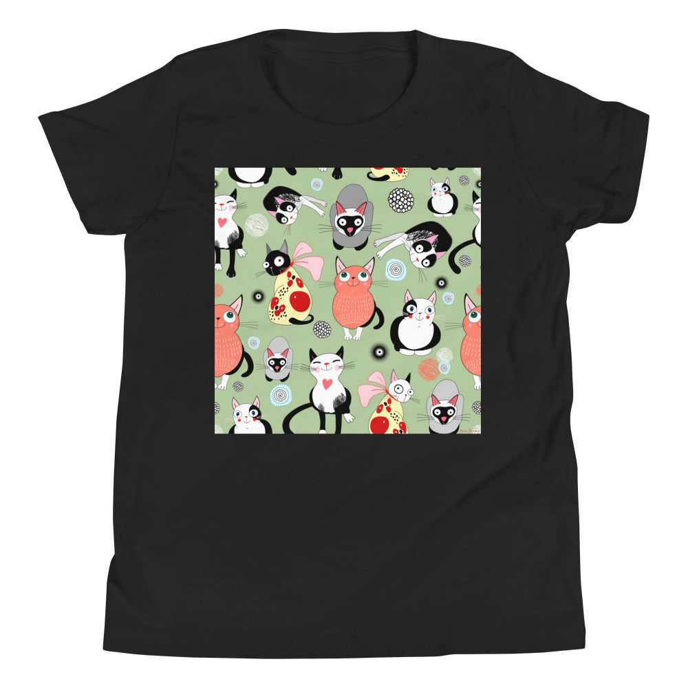 Premium Soft Crew Neck - Happy Cats - Ronz-Design-Unique-Apparel