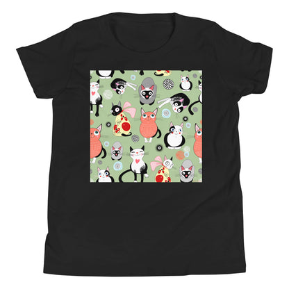 Premium Soft Crew Neck - Happy Cats - Ronz-Design-Unique-Apparel