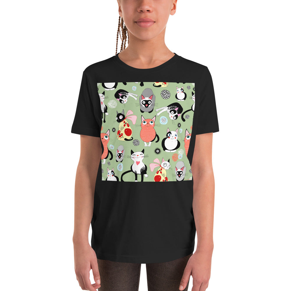 Premium Soft Crew Neck - Happy Cats - Ronz-Design-Unique-Apparel