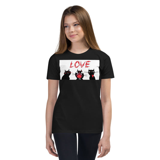 Premium Soft Crew Neck - Love Cats - Ronz-Design-Unique-Apparel