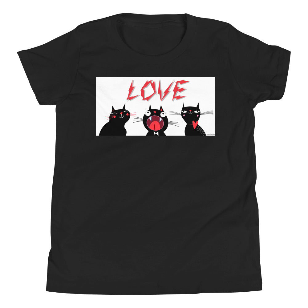 Premium Soft Crew Neck - Love Cats - Ronz-Design-Unique-Apparel