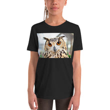 Load image into Gallery viewer, Premium Soft Crew Neck - Orange Eyed Owl
