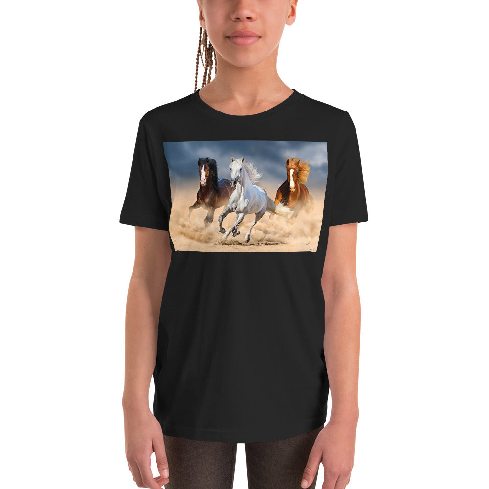Premium Soft Crew Neck - Wild Horses