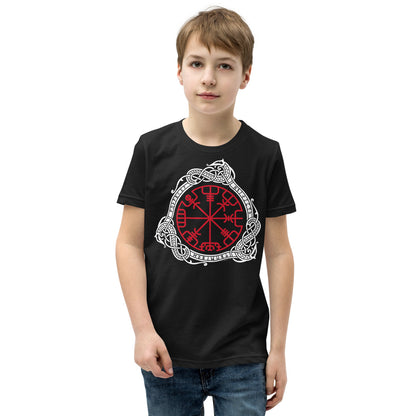 Premium Soft Crew Neck - Magical Norse Runic Compass