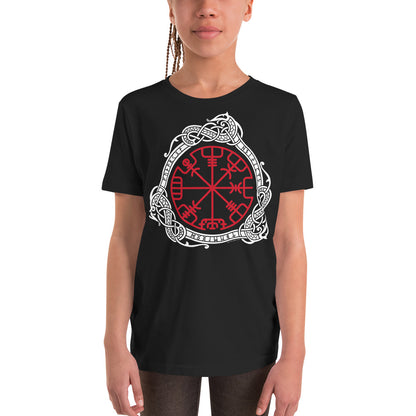 Premium Soft Crew Neck - Magical Norse Runic Compass