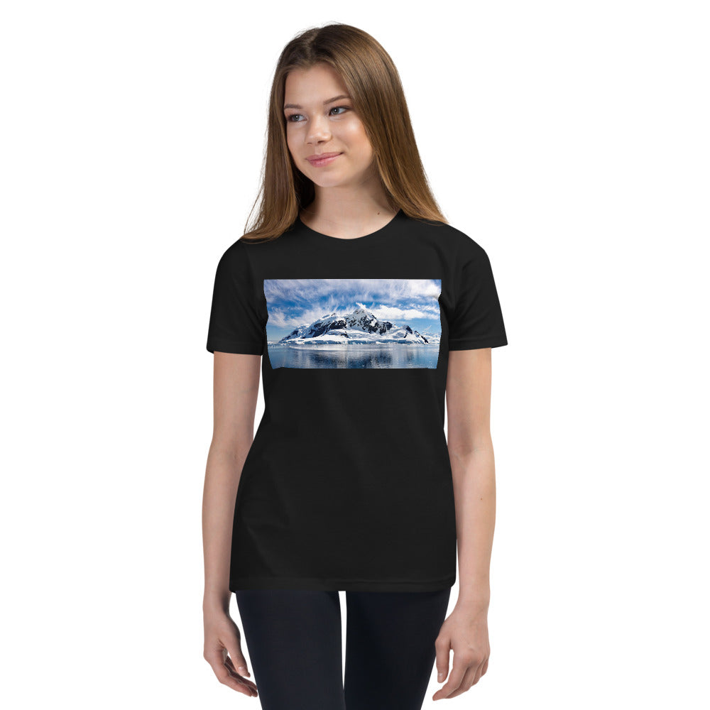 Premium Soft Crew Neck - Wispy Antartica Clouds