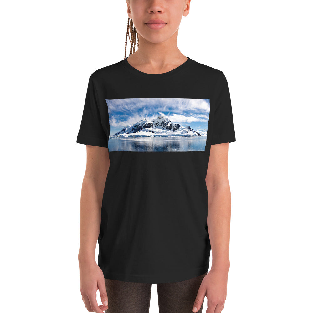 Premium Soft Crew Neck - Wispy Antartica Clouds