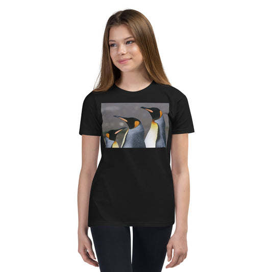 Premium Soft Crew Neck - Three Emperor Penguins