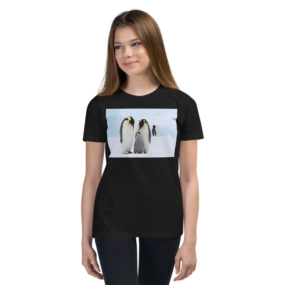 Premium Soft Crew Neck - Emperor Penguin Family