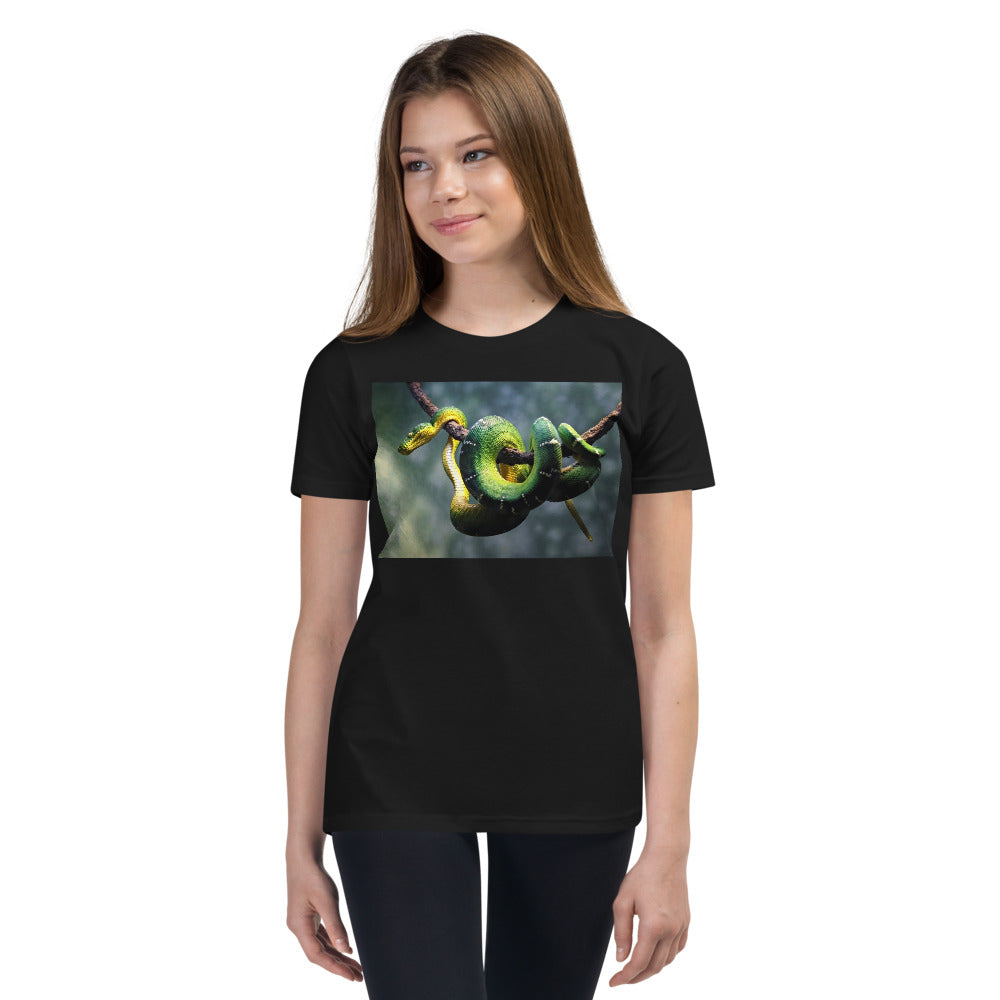 Premium Soft Crew Neck - Green Tree Python