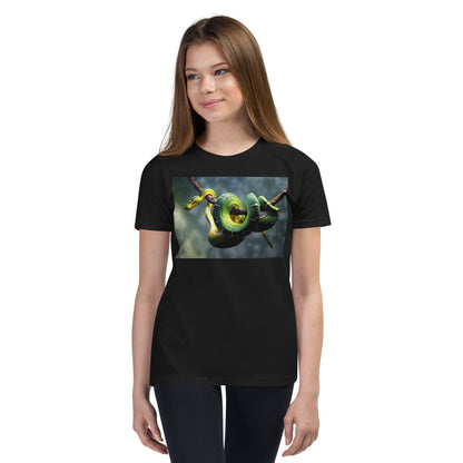 Premium Soft Crew Neck - Green Tree Python