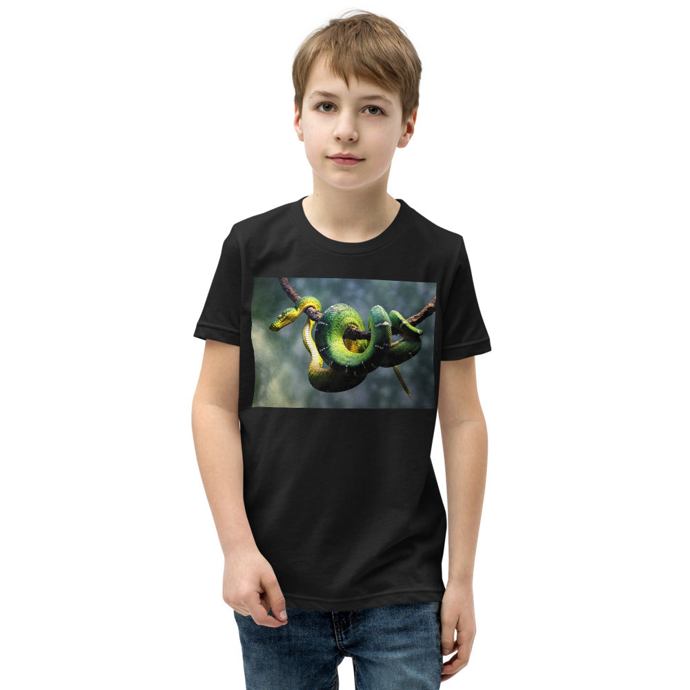 Premium Soft Crew Neck - Green Tree Python