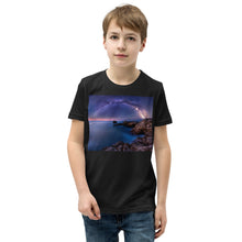 Load image into Gallery viewer, Premium Soft Crew Neck - The Milky Way Over Rocky Bay
