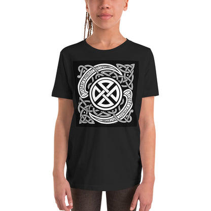Premium Soft Crew Neck - Viking Runes & Celtic Knot Design