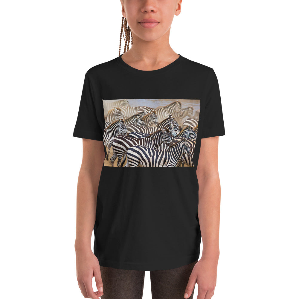 Premium Soft Crew Neck - Zebra Camouflage