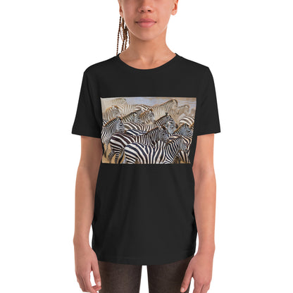 Premium Soft Crew Neck - Zebra Camouflage