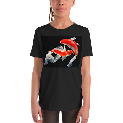 Premium Soft Crew Neck - Two Koi