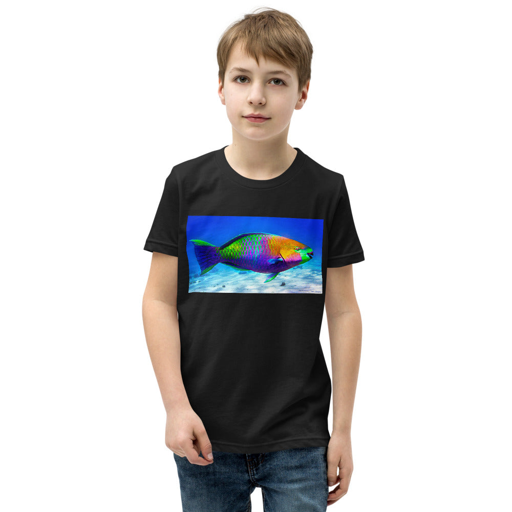 Premium Soft Crew Neck - Parrot Fish