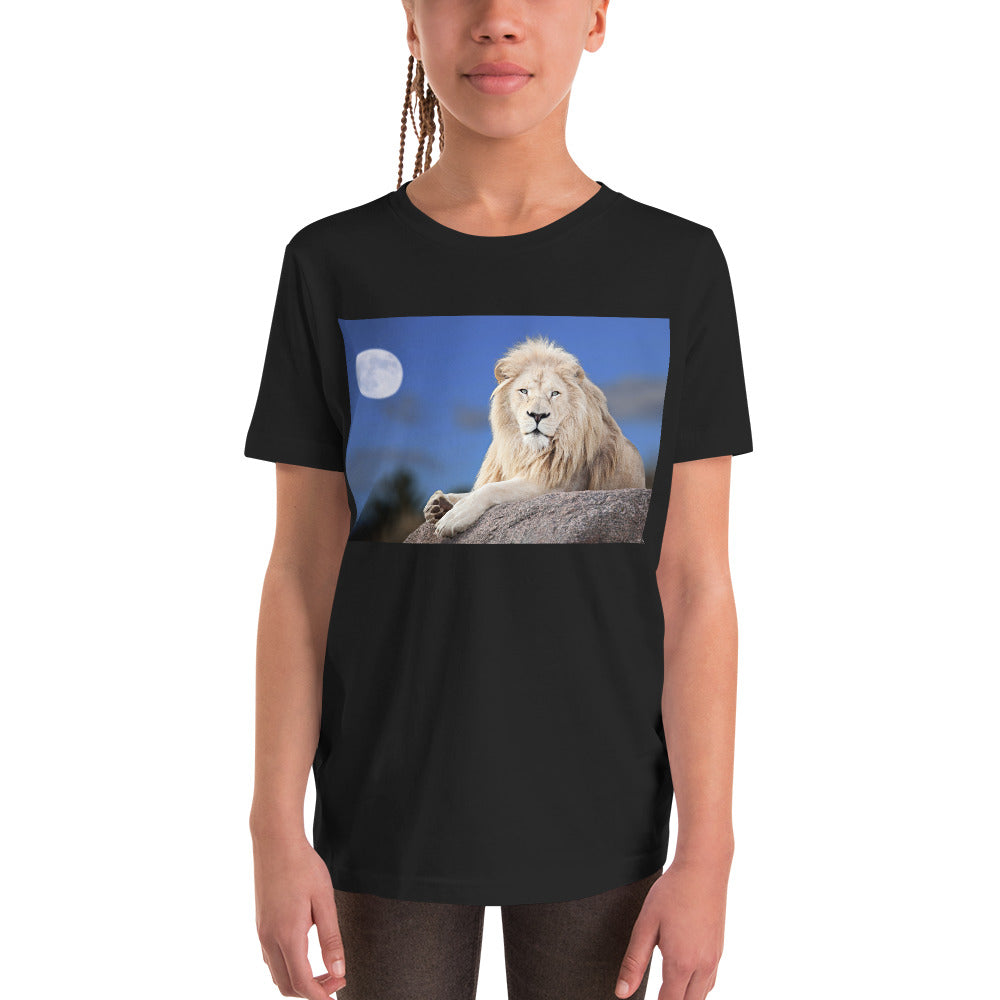 Premium Soft Crew Neck - Lion in Moonlight